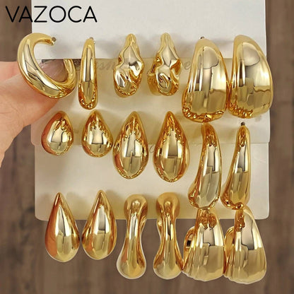 12Pcs Vintage Earrings Set