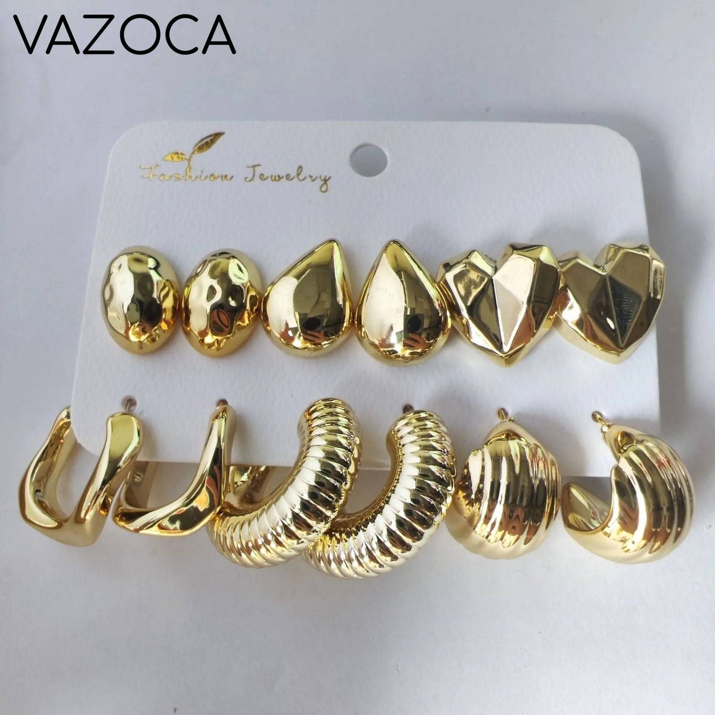 12Pcs Vintage Earrings Set