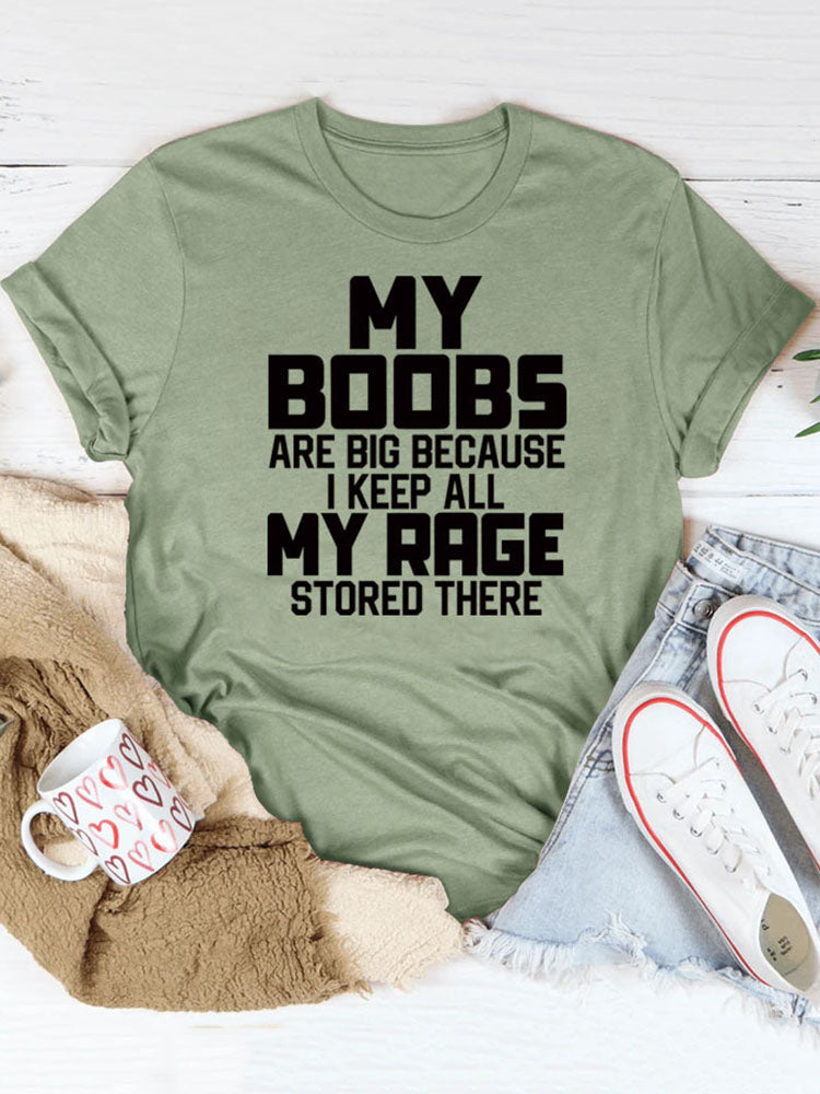 My Boobs Are Big Tee