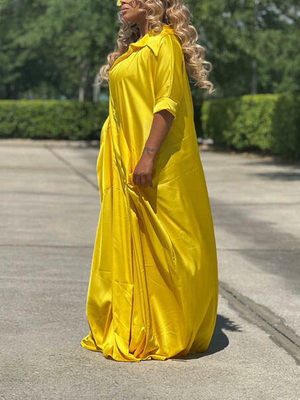 Plunge Wide-Leg Jumpsuit