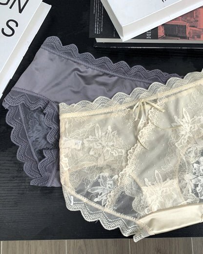 Sexy Hollow Lace Panties