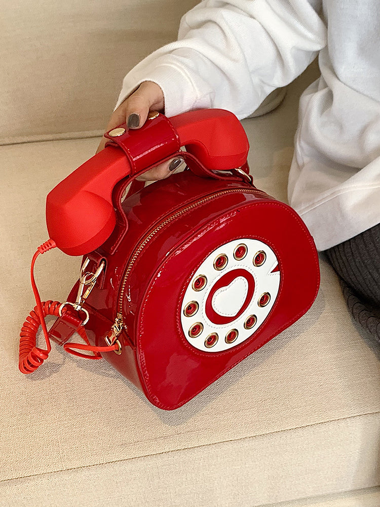 Telephone Design Satchel