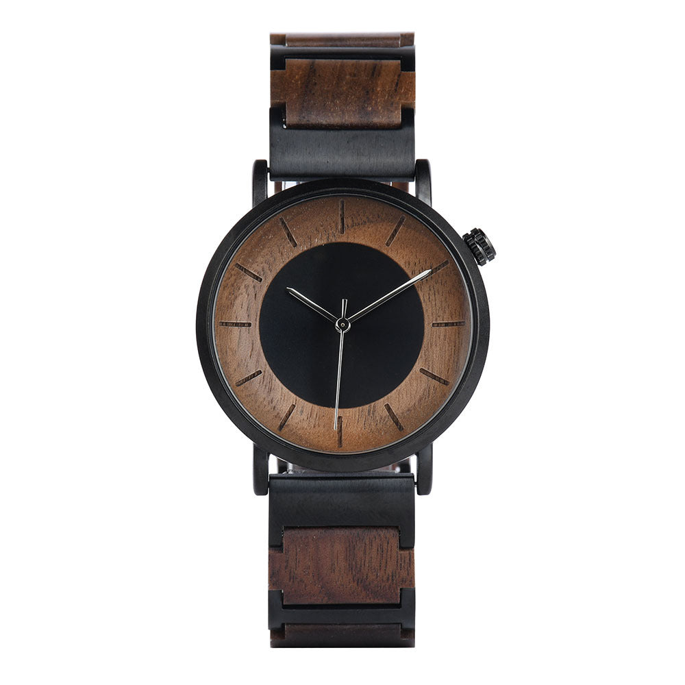 Wood Quartz 3ATM Wood Watch(4 Colors)