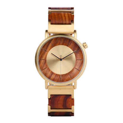 Wood Quartz 3ATM Wood Watch(4 Colors)