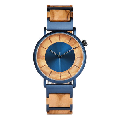 Wood Quartz 3ATM Wood Watch(4 Colors)