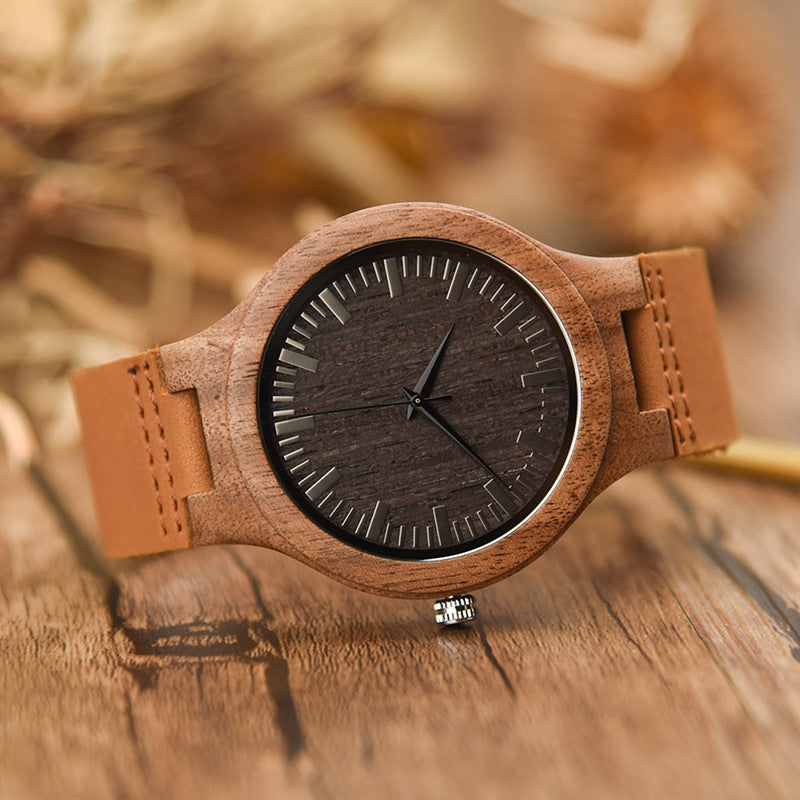 Wood Quartz Wood Watch(5 Colors)