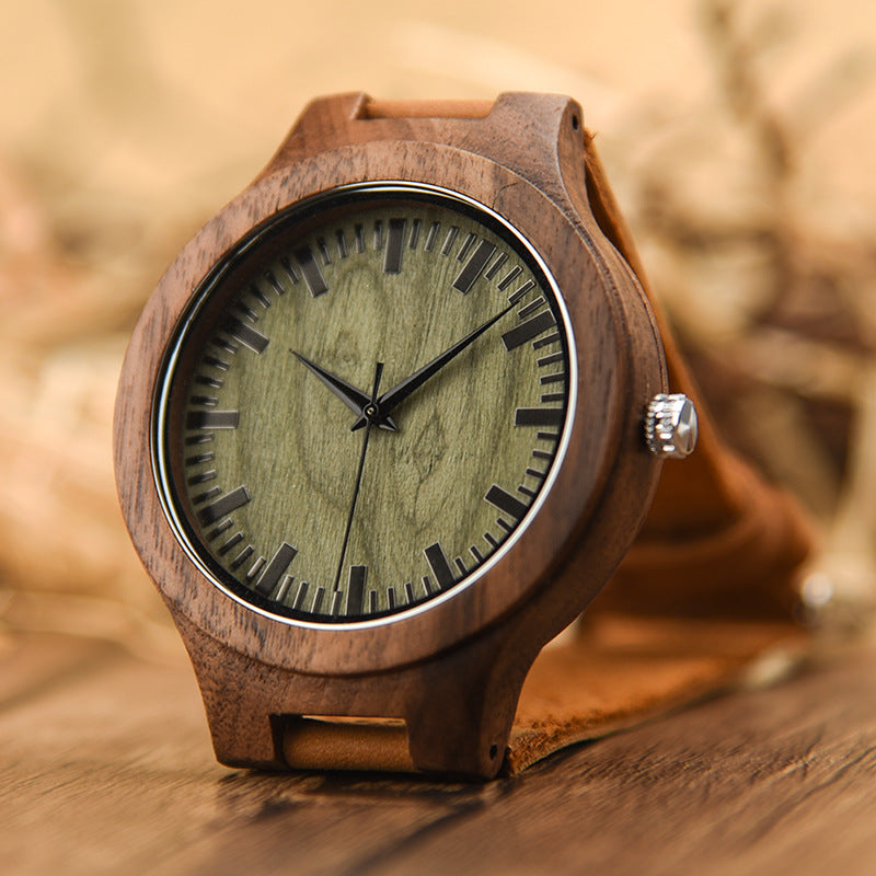 Wood Quartz Wood Watch(5 Colors)