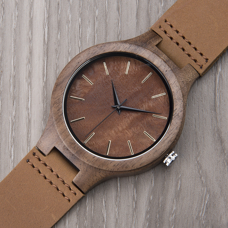 Wood Quartz Wood Watch(5 Colors)