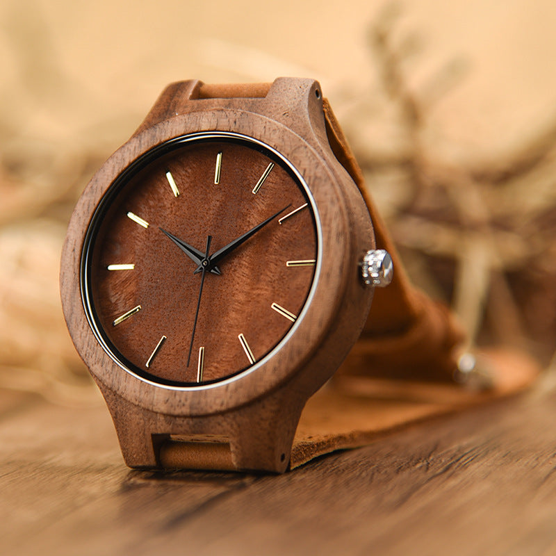 Wood Quartz Wood Watch(5 Colors)