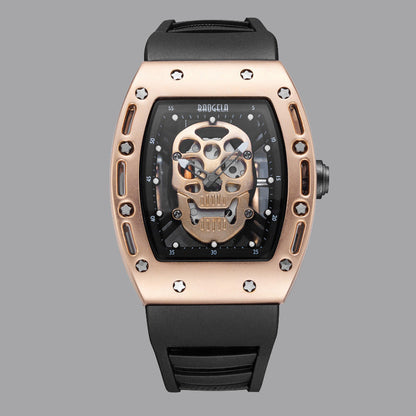 Alloy Quartz 3ATM Silicone Watch