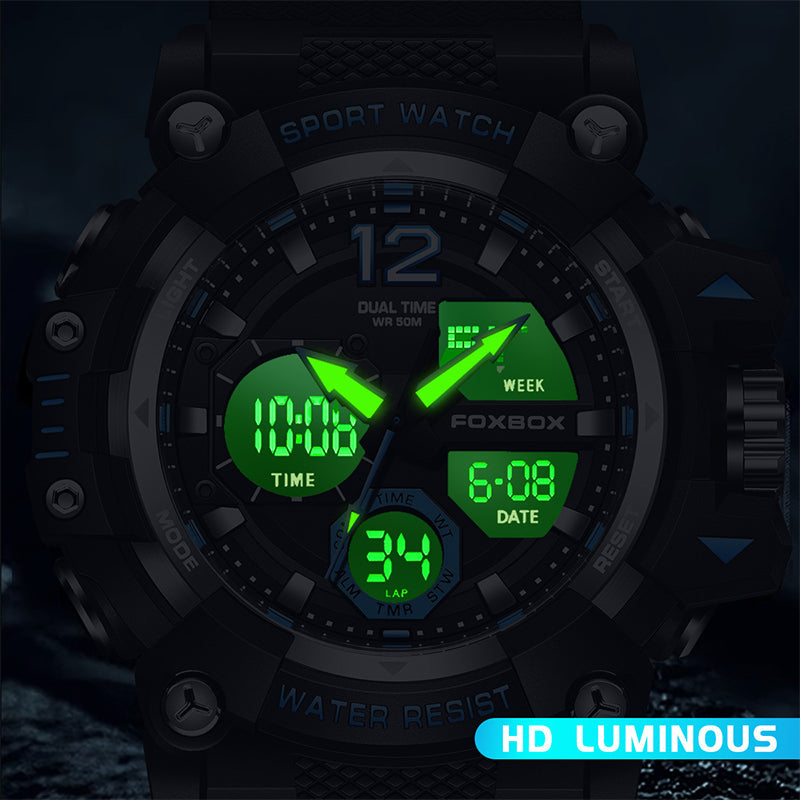 plastic Quartz 3ATM Silicone Watch