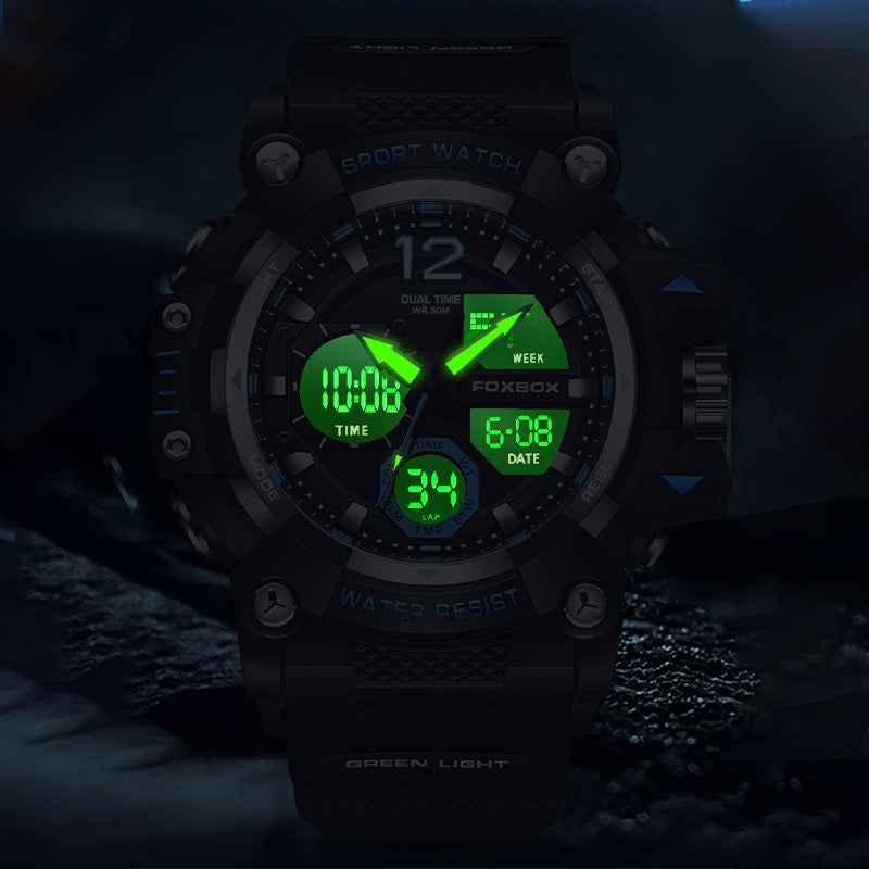 plastic Quartz 3ATM Silicone Watch