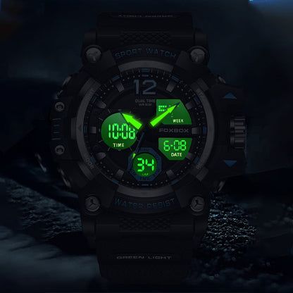 plastic Quartz 3ATM Silicone Watch