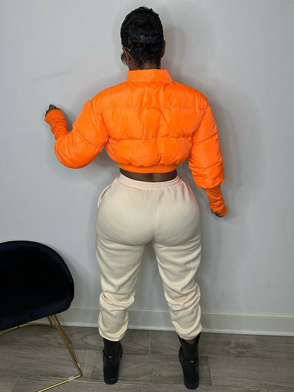 Crop Puffer Jacket