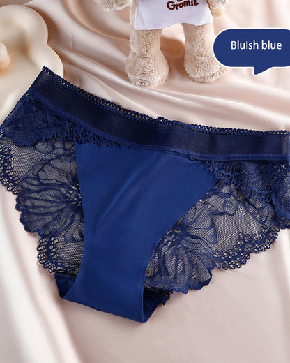 Luxury Ice Silk Underwear Navy