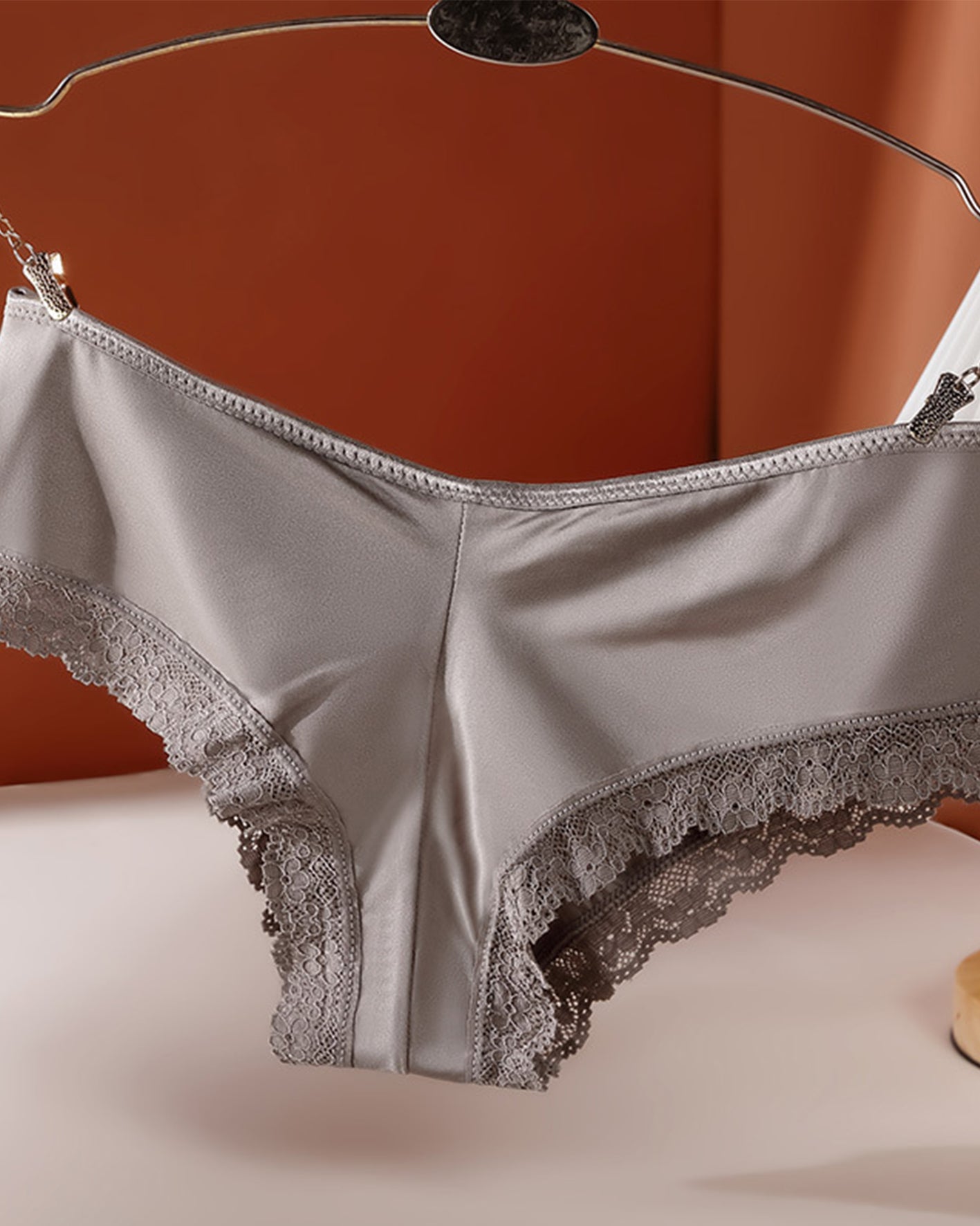 Luxury Ice Silk Underwear Grey