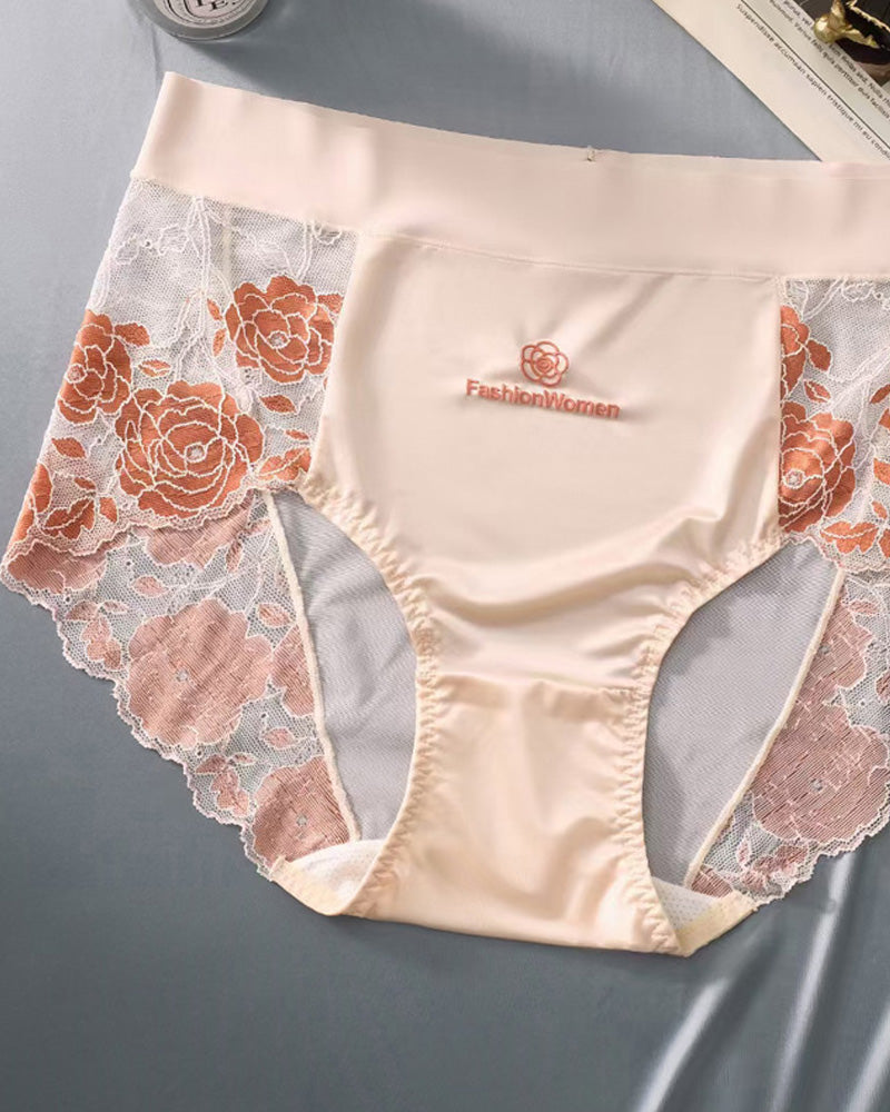 Lace Sexy Autumn/Winter Instant Dry Underwear