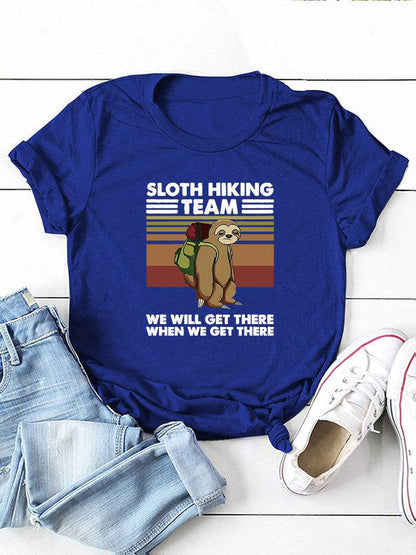 Sloth Hiking Team Tee