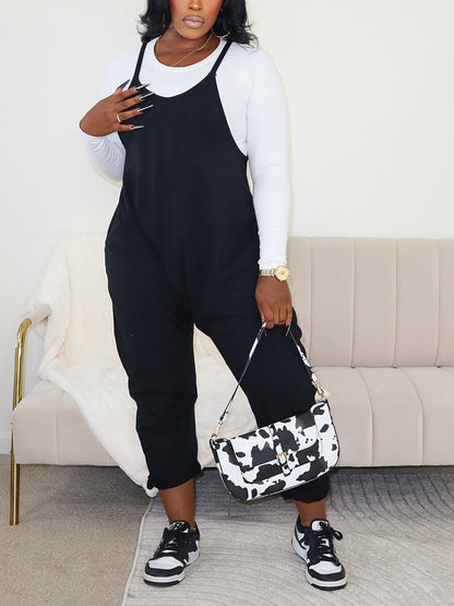 Casual Loose Comfy Overalls