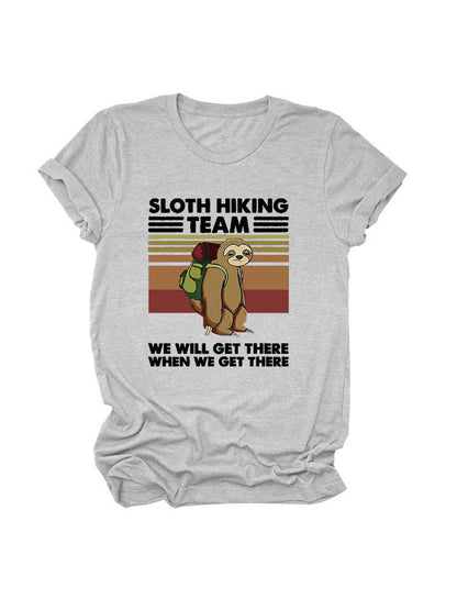 Sloth Hiking Team Tee
