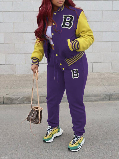 Morchique Bomber Jacket & Jogger Pants Set