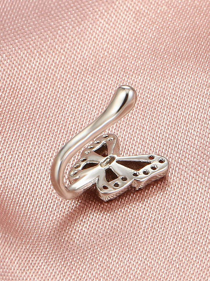 U-shaped Butterfly Nose Ring