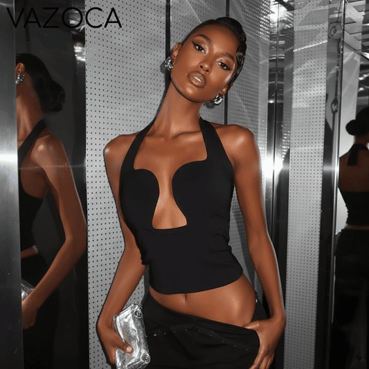 Halter Keyhole Top