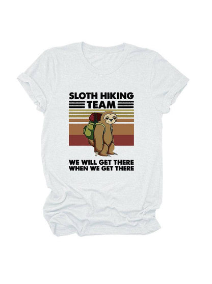 Sloth Hiking Team Tee
