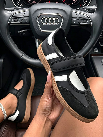 Retro Mary Jane Flats