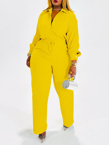 Solid Shirt & Pants Set