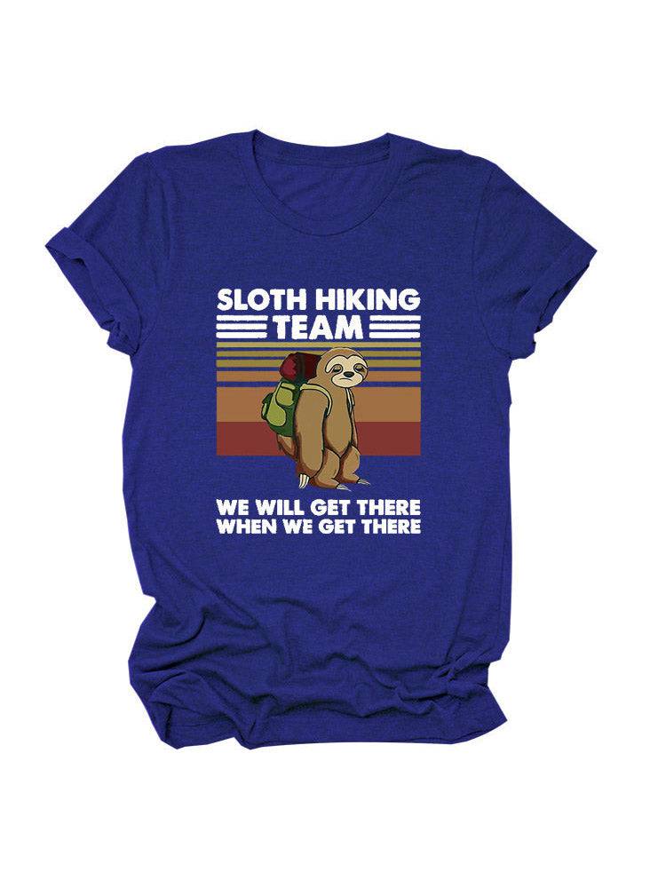 Sloth Hiking Team Tee