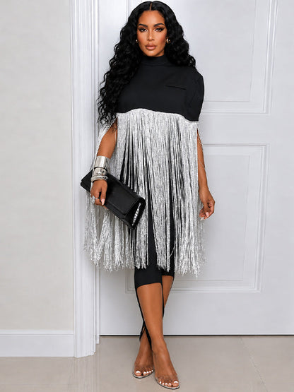 Fring Poncho Top