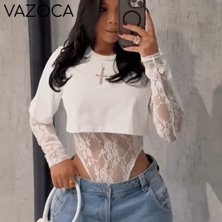 Luxe Illusion Lace Bodysuit
