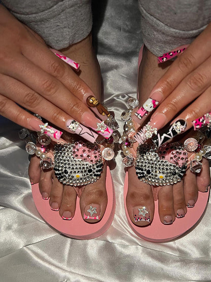 Cute Platform Flip Flops