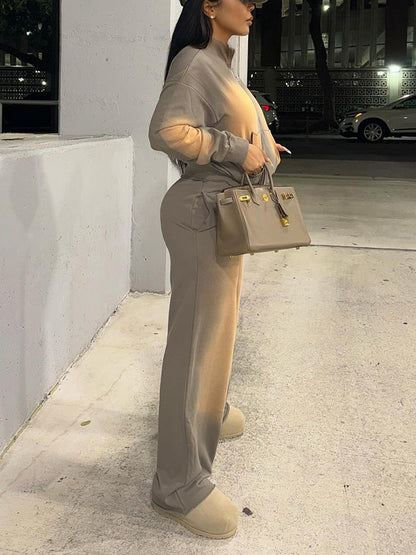 Washed Jacket & Pants Set