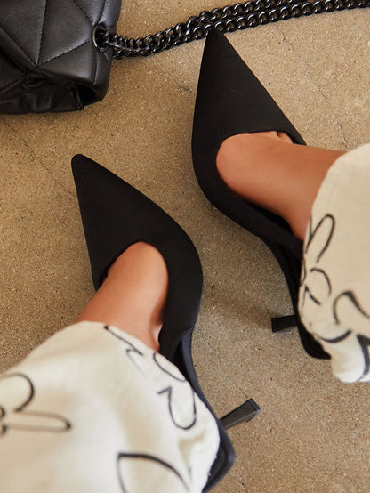 Sleek Elegant Slingback Pumps