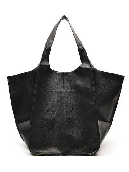 Large Capacity Leather Tote