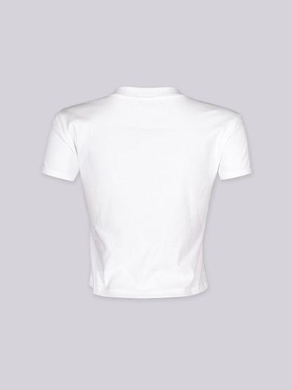 3D Layered Cropped Top