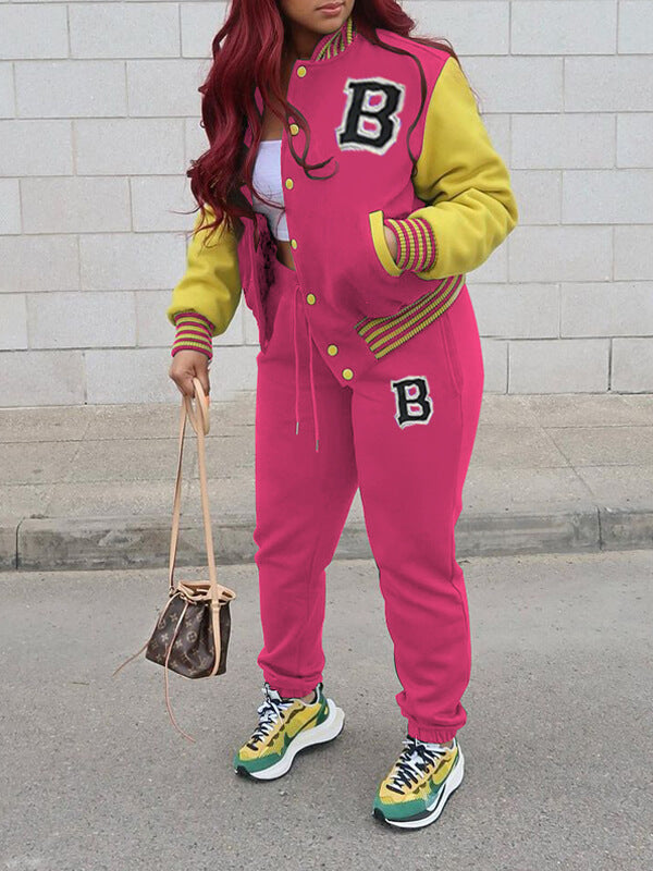 Morchique Bomber Jacket & Jogger Pants Set