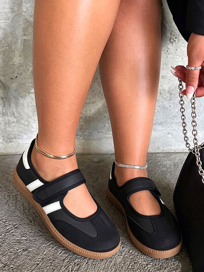 Retro Mary Jane Flats