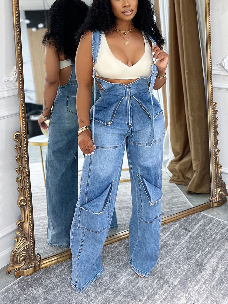 Statement Denim Overalls