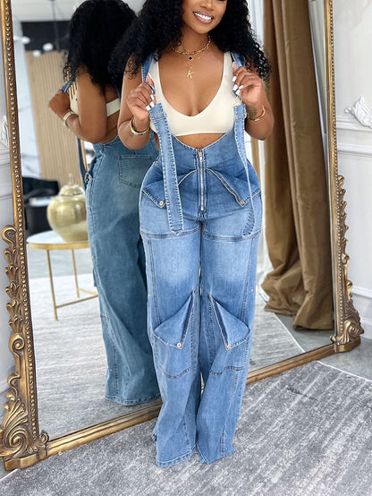 Statement Denim Overalls