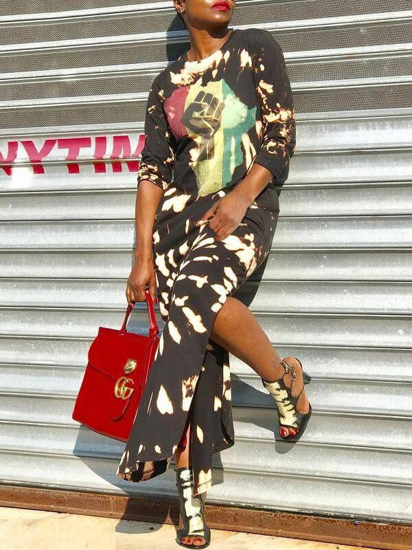 Africa Pride Maxi Dress