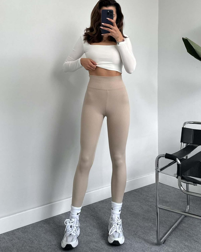 Super Stretch Leggings Tan