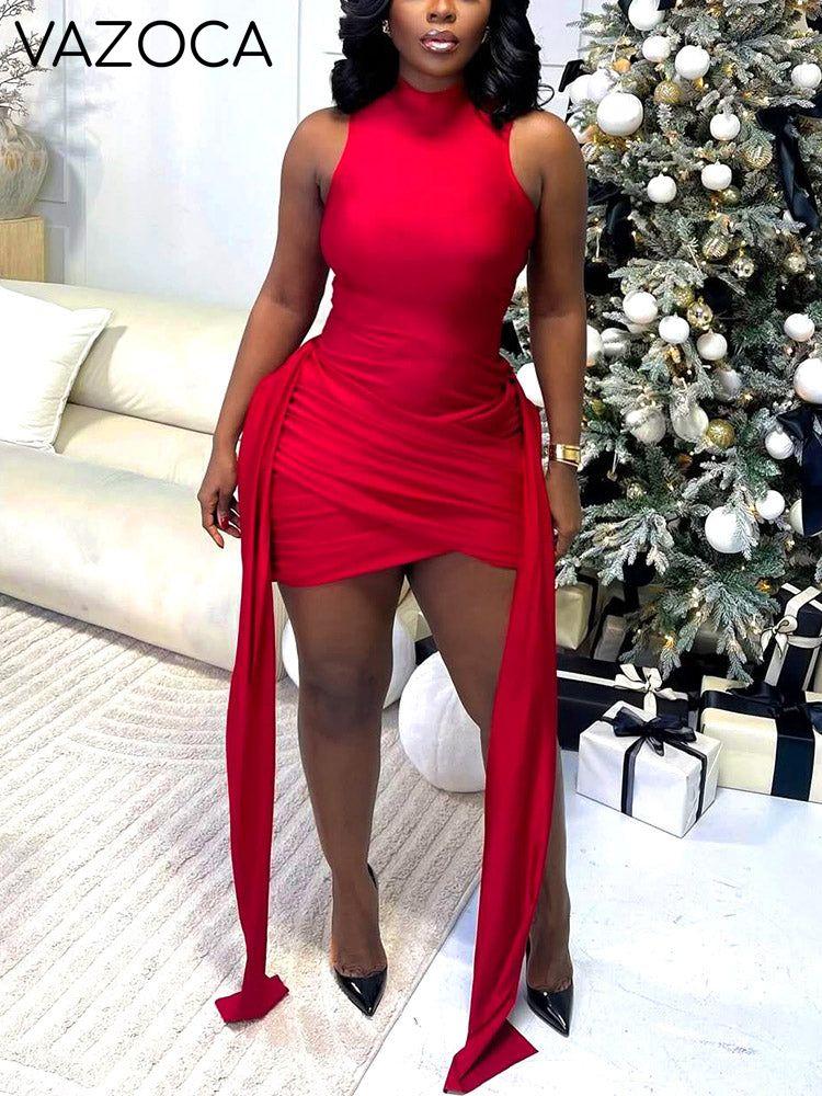 Gorgeous Draped Mini Dress