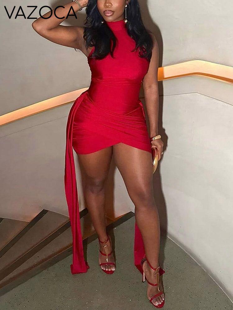 Gorgeous Draped Mini Dress