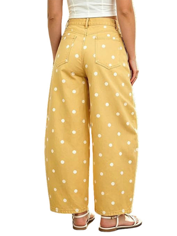 Polka Dot Jeans