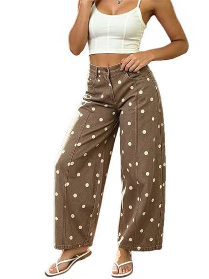 Polka Dot Jeans