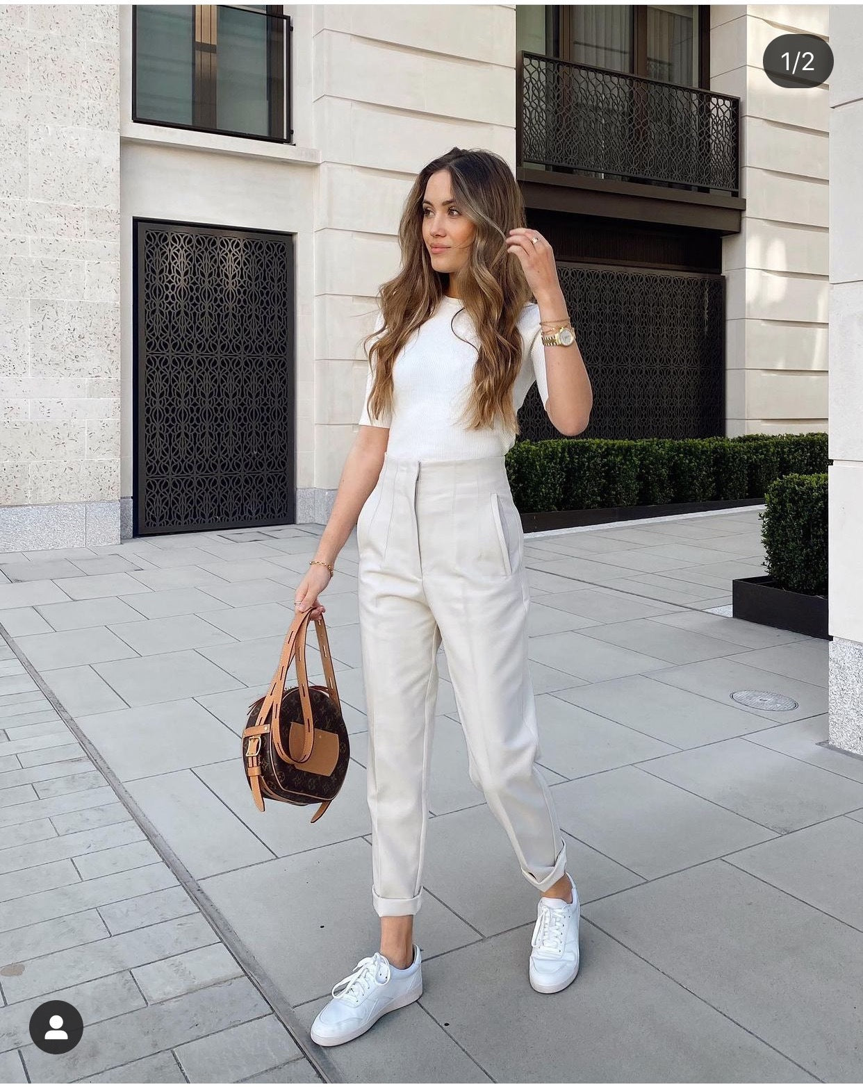 High Waist Trousers Slim Fit Casual Pants