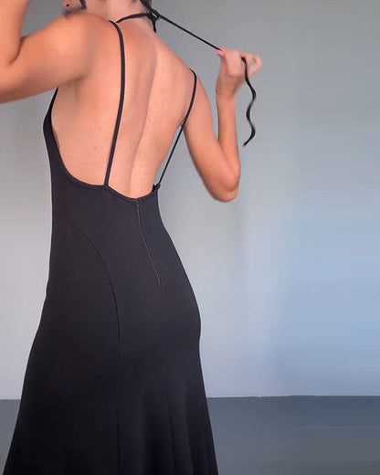 Large A-Line Low-Back Dress (Pre-sale)